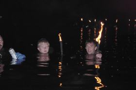 Fackelschwimmen